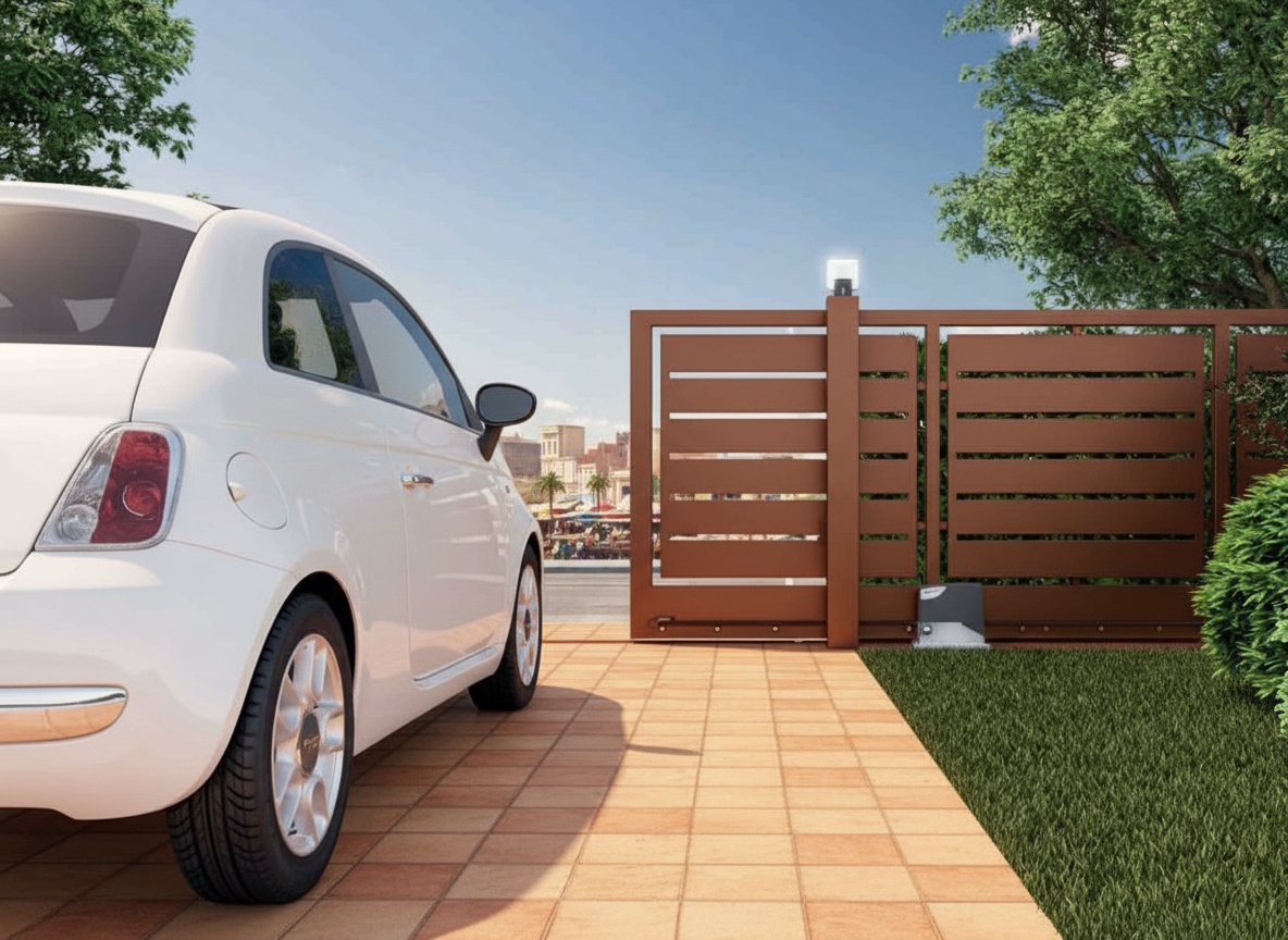 Installation portail coulissant ROBUS